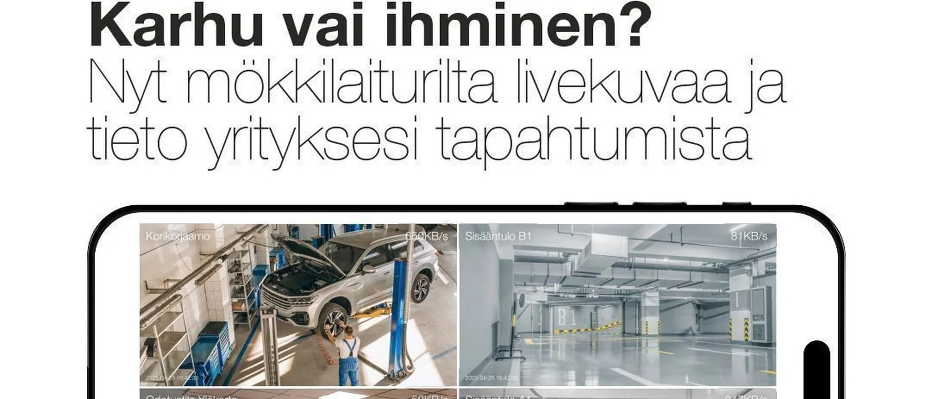 Älykäs AI-kamera teollisuusympäristössä – automaattinen valvonta ja hälytykset