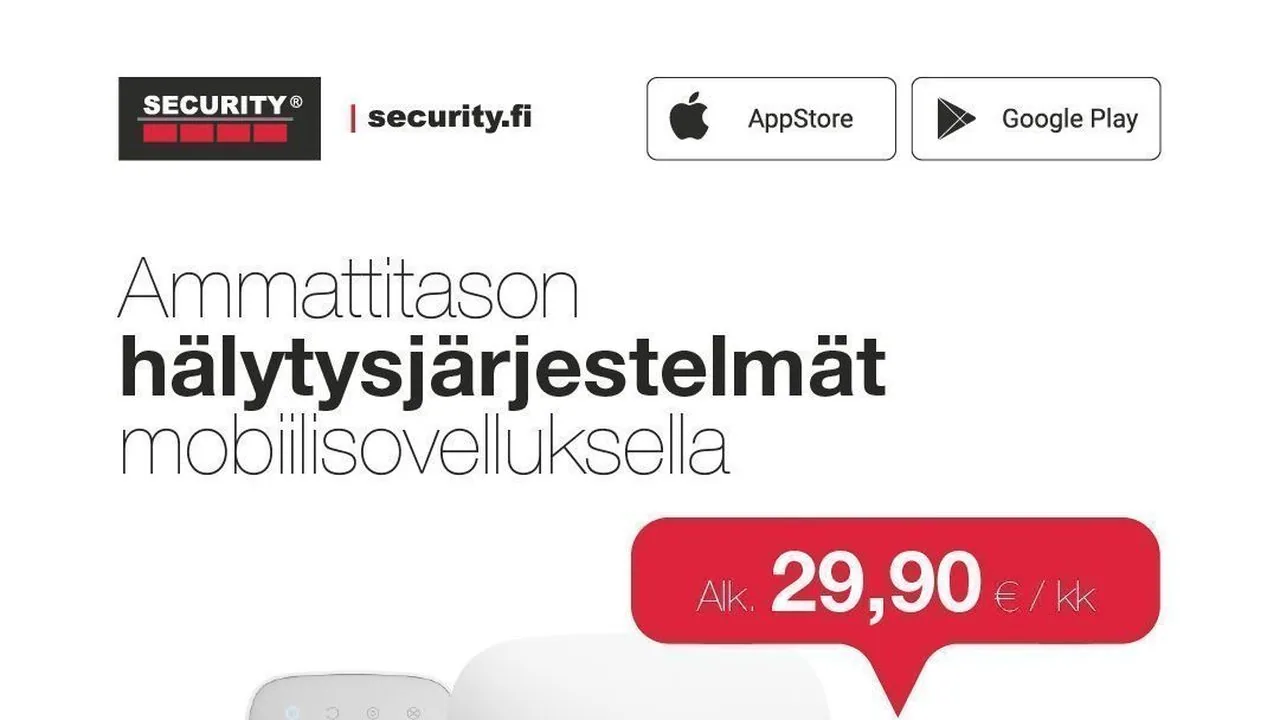 Automaatiot ja hälytykset – SecurityFi