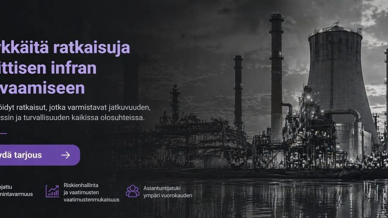 Kriittisen infrastruktuurin kameravalvonta – reaaliaikainen tilannekuva ja hälytysjärjestelmä